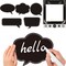 31pcs Insta-Themed Social Media Party Photo Booth Props, Insta Selfie Frame with Emoji & Speech Bubble Props for Birthday, Graduation, Festivals, Anniversary, Wedding Event Decoration Party Supplies